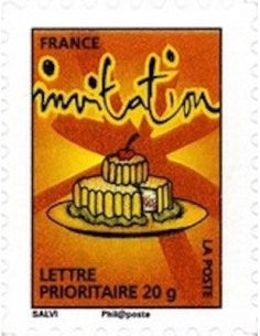 Timbre Poste Autoadhesif Obli N° 0343 philatelie foxtimbre