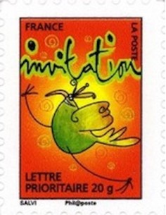 Timbre Poste Autoadhesif Obli N° 0345 philatelie foxtimbre