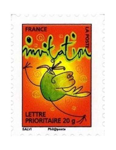 Timbre Poste Autoadhesif Obli N° 0345 philatelie foxtimbre