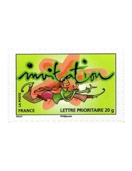 Timbre Poste Autoadhesif Obli N° 0347 philatelie foxtimbre