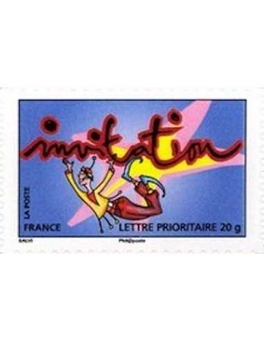 Timbre Poste Autoadhesif Obli N° 0348 philatelie foxtimbre