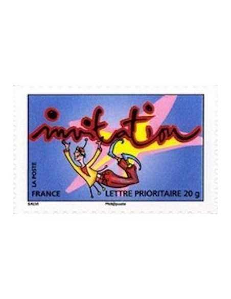 Timbre Poste Autoadhesif Obli N° 0348 philatelie foxtimbre