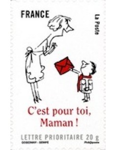 Timbre Poste Autoadhesif Obli N° 0364 philatelie foxtimbre