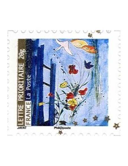 Timbre Poste Autoadhesif Obli N° 0372 philatelie foxtimbre