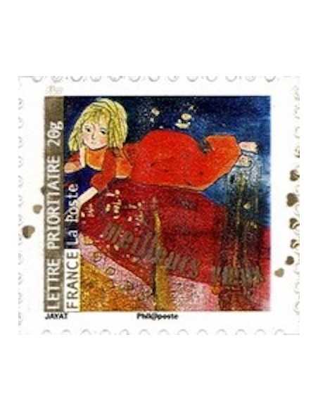 Timbre Poste Autoadhesif Obli N° 0375 philatelie foxtimbre