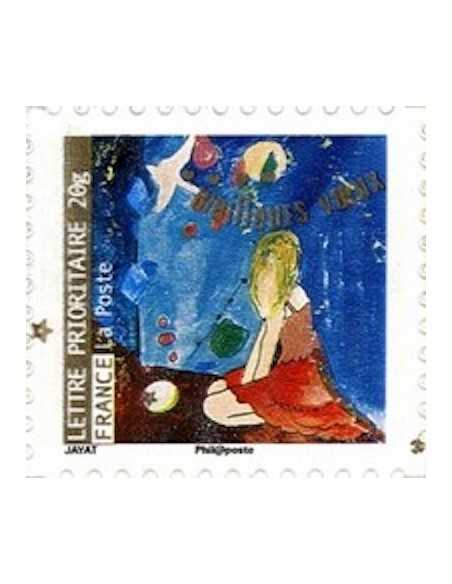 Timbre Poste Autoadhesif Obli N° 0382 philatelie foxtimbre