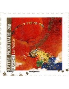 Timbre Poste Autoadhesif Obli N° 0383 philatelie foxtimbre