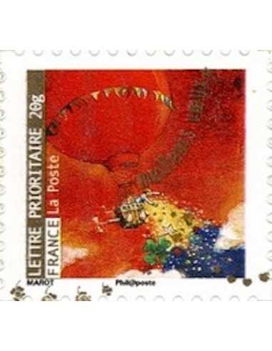 Timbre Poste Autoadhesif Obli N° 0383 philatelie foxtimbre