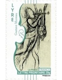 Timbre Poste Autoadhesif Obli N° 0390 philatelie foxtimbre