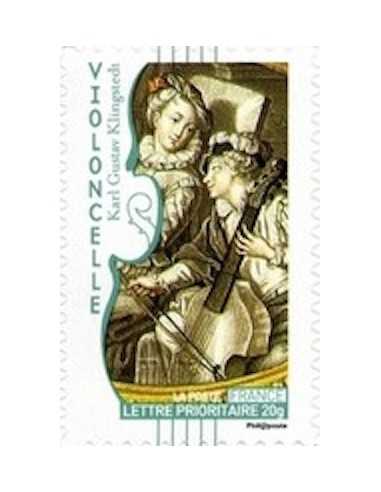 Timbre Poste Autoadhesif Obli N° 0392 philatelie foxtimbre