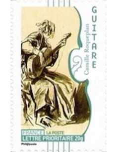 Timbre Poste Autoadhesif Obli N° 0393 philatelie foxtimbre