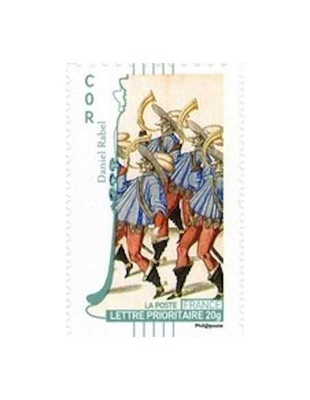 Timbre Poste Autoadhesif Obli N° 0394 philatelie foxtimbre