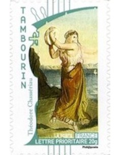 Timbre Poste Autoadhesif Obli N° 0400 philatelie foxtimbre