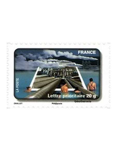 Timbre Poste Autoadhesif Obli N° 0408 philatelie foxtimbre