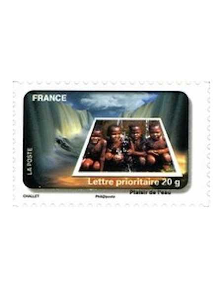 Timbre Poste Autoadhesif Obli N° 0410 philatelie foxtimbre