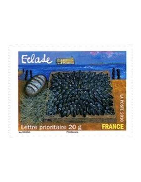 Timbre Poste Autoadhesif Obli N° 0443 philatelie foxtimbre