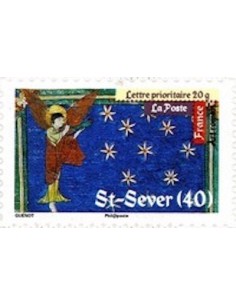 Timbre Poste Autoadhesif Obli N° 0457 philatelie foxtimbre