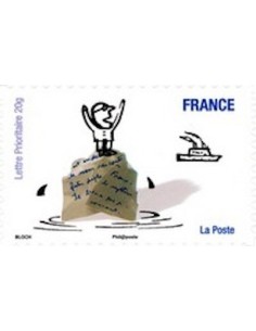 Timbre Poste Autoadhesif Obli N° 0476 philatelie foxtimbre