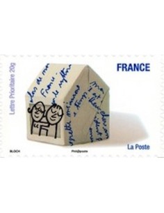 Timbre Poste Autoadhesif Obli N° 0477 philatelie foxtimbre