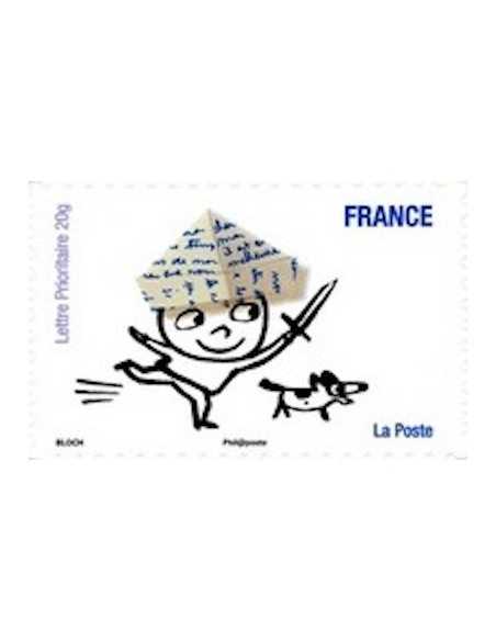 Timbre Poste Autoadhesif Obli N° 0482 philatelie foxtimbre