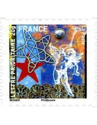 Timbre Poste Autoadhesif Obli N° 0493 philatelie foxtimbre