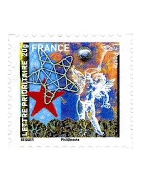Timbre Poste Autoadhesif Obli N° 0493 philatelie foxtimbre