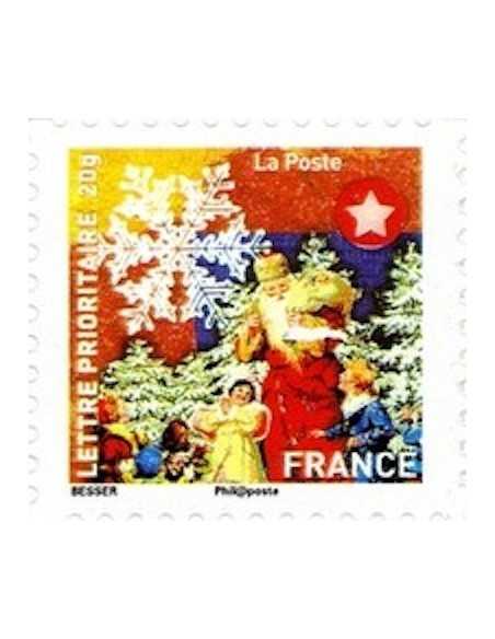 Timbre Poste Autoadhesif Obli N° 0494 philatelie foxtimbre