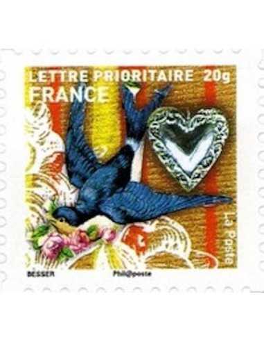 Timbre Poste Autoadhesif Obli N° 0499 philatelie foxtimbre