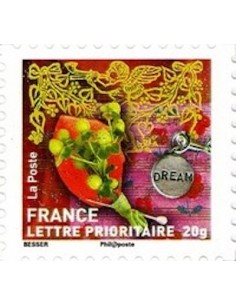Timbre Poste Autoadhesif Obli N° 0502 philatelie foxtimbre