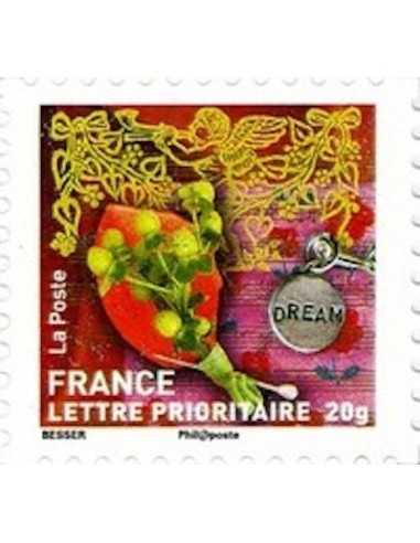 Timbre Poste Autoadhesif Obli N° 0502 philatelie foxtimbre