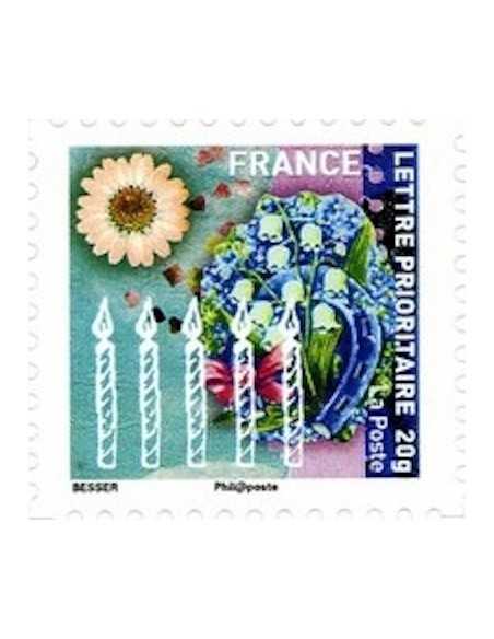 Timbre Poste Autoadhesif Obli N° 0506 philatelie foxtimbre