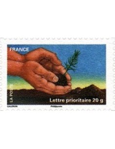 Timbre Poste Autoadhesif Obli N° 0526 philatelie foxtimbre