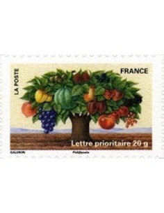 Timbre Poste Autoadhesif Obli N° 0530 philatelie foxtimbre