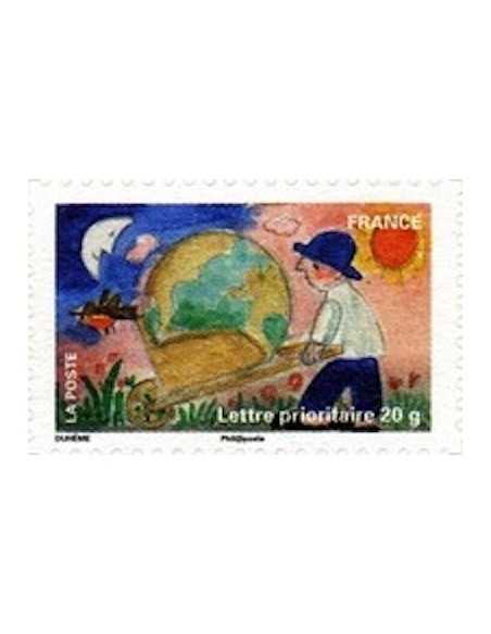 Timbre Poste Autoadhesif Obli N° 0531 philatelie foxtimbre