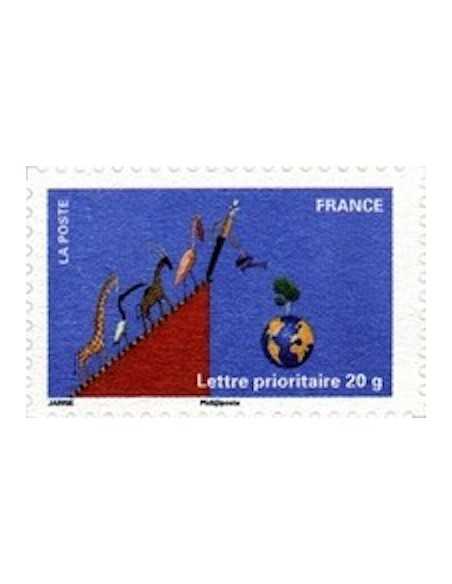 Timbre Poste Autoadhesif Obli N° 0534 philatelie foxtimbre