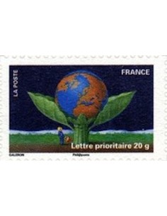 Timbre Poste Autoadhesif Obli N° 0535 philatelie foxtimbre