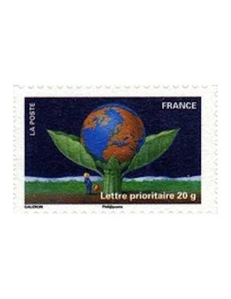 Timbre Poste Autoadhesif Obli N° 0535 philatelie foxtimbre