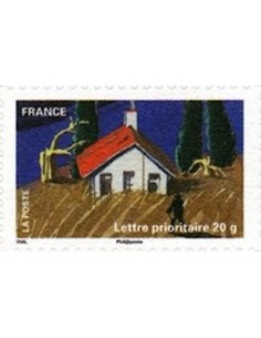 Timbre Poste Autoadhesif Obli N° 0536 philatelie foxtimbre