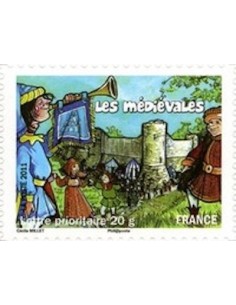 Timbre Poste Autoadhesif Obli N° 0569 philatelie foxtimbre