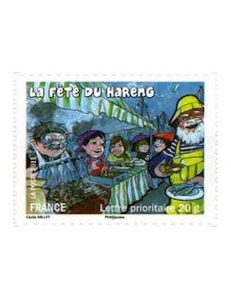 Timbre Poste Autoadhesif Obli N° 0571 philatelie foxtimbre