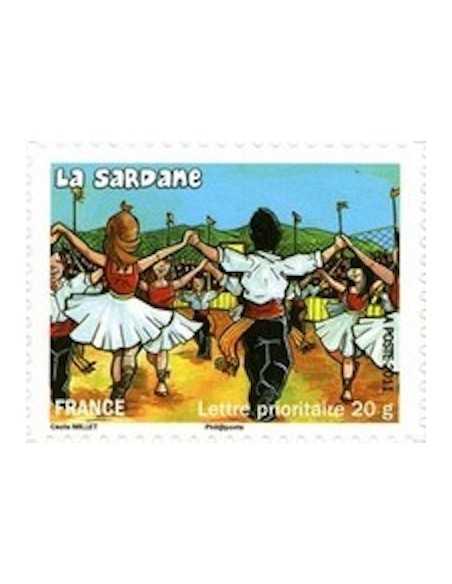 Timbre Poste Autoadhesif Obli N° 0576 philatelie foxtimbre