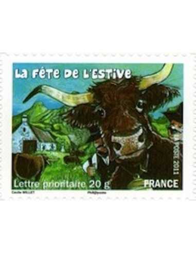 Timbre Poste Autoadhesif Obli N° 0582 philatelie foxtimbre