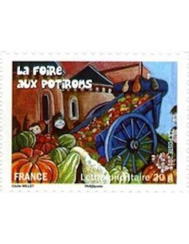 Timbre Poste Autoadhesif Obli N° 0584 philatelie foxtimbre