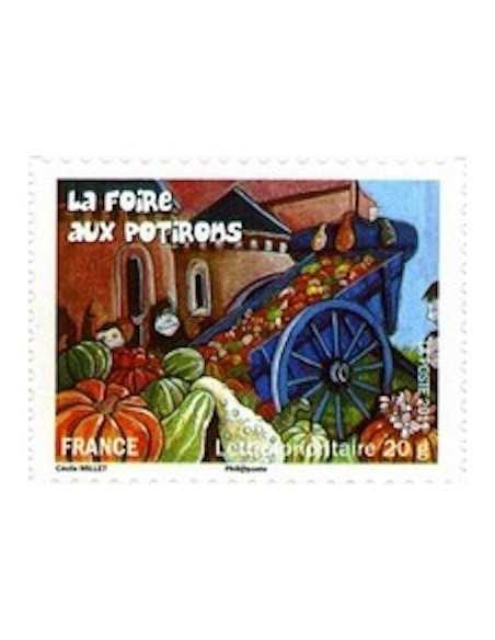 Timbre Poste Autoadhesif Obli N° 0584 philatelie foxtimbre