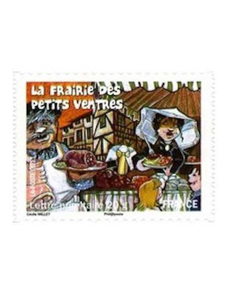 Timbre Poste Autoadhesif Obli N° 0585 philatelie foxtimbre