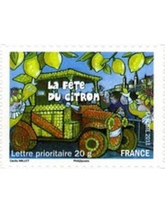 Timbre Poste Autoadhesif Obli N° 0586 philatelie foxtimbre