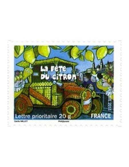 Timbre Poste Autoadhesif Obli N° 0586 philatelie foxtimbre