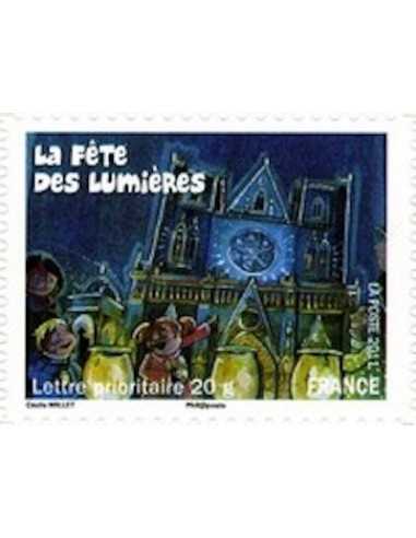 Timbre Poste Autoadhesif Obli N° 0587 philatelie foxtimbre