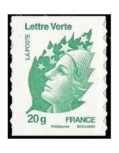 Timbre Poste Autoadhesif Obli N° 0604 philatelie foxtimbre