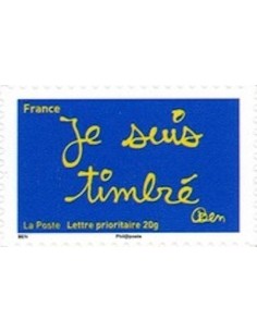 Timbre Poste Autoadhesif Obli N° 0609 philatelie foxtimbre